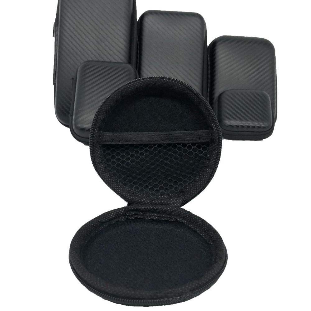 Custodia con cerniera per caricabatterie portatile per telefono custodia protettiva in EVA cavo dati per disco rigido custodia tascabile per cuffie custodia da viaggio