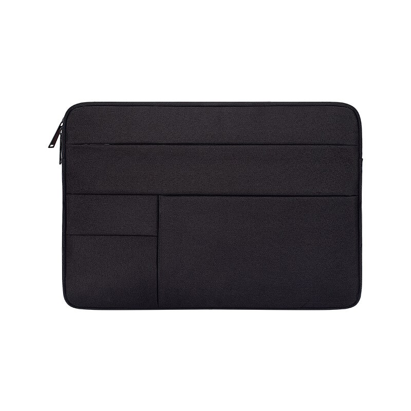 Laptop Bag For Macbook Air Pro Retina 11 13 15 Notebook Sleeve Waterproof Case Pocket Bag Tablet Cover For DELL Xiaomi Lenovo: Black / 13.3 inch