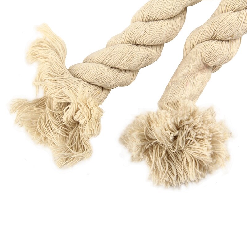 1 Meter Beige Cotton Three Twisted Rope String Cords Twine Sash Craft 4mm-20mm Cotton Thick Cords For Handmade Decorative