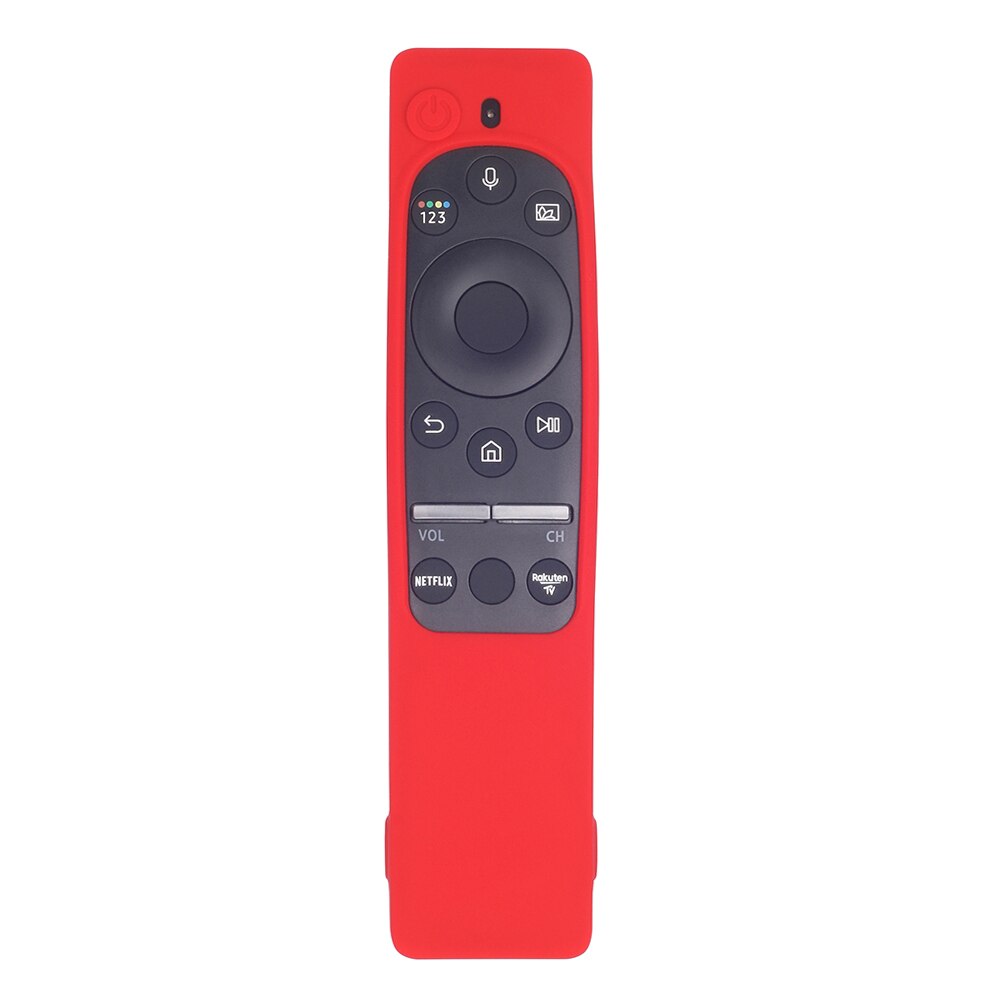 Voor Samsung Smart Tv Voice Afstandsbediening Case Shockproof Case BN59-01312A 01312H BN59 01241A 01242A 01266A 01329A 01241A 01242A: Red