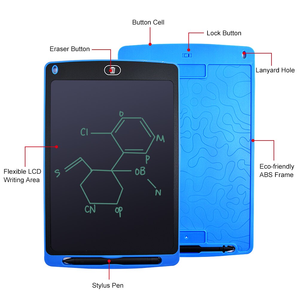 10 Inch Portable Smart LCD Writing Tablet Electronic Graphics Digital Drawing Tablet Handwriting Pad Notepad ultra-thin Board