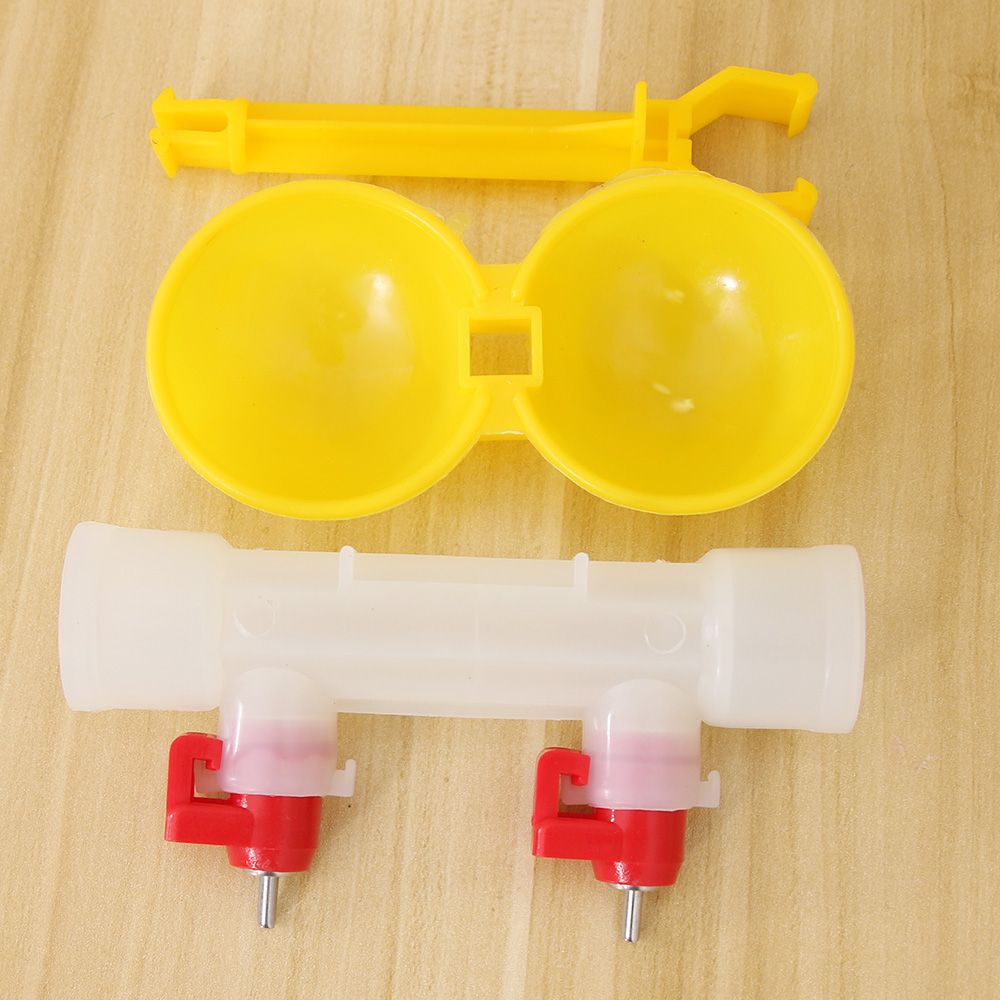 Automatic Bird Chicken Coop Feeder Poultry Chicken Drinker Water Cups Drinking Bowls for Chickens Feeder Bird Bowl