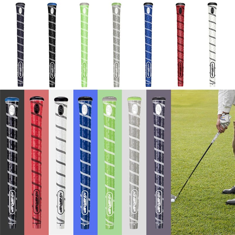 ! Golf Club Grip Right Gesture Anti-Skid Shock-Absorbing Golf Grips Rubber Golf Driver Grips Wear-Resisting Golf Grip
