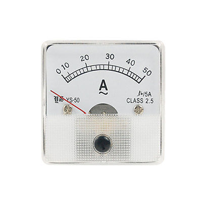 50A AC Current Analog Panel Meter Measuring Tool