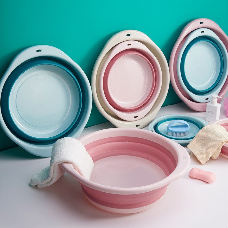 Lavabo plegable portátil para bebés, lavamanos de viaje para el hogar, artículos esenciales para dormitorio