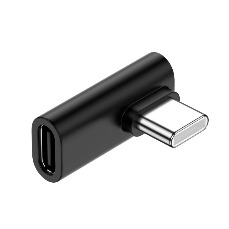 180 Degree Elbow USB C Adapter Type C USB C OTG Converter U Shape USB 3.0 Type C Charging Data Cable Adapter Phone Connector: green