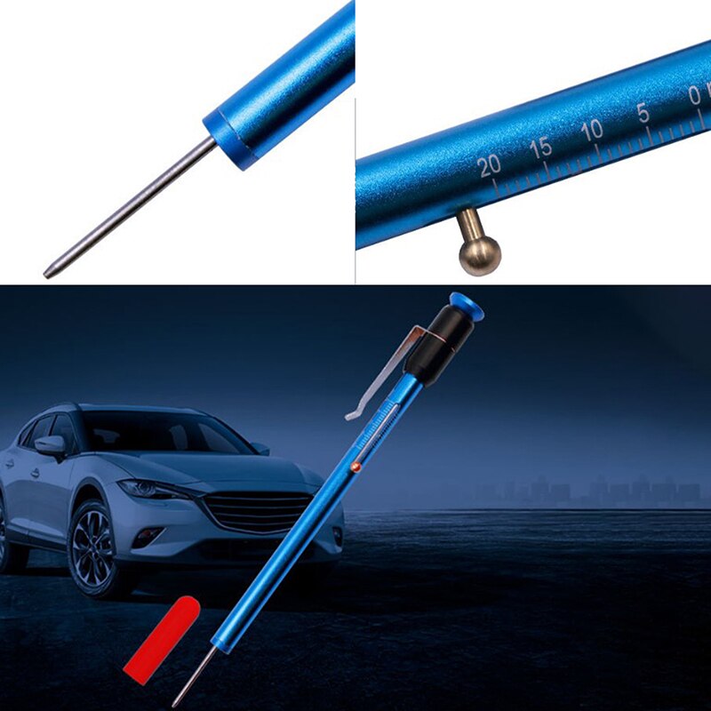 Auto Brake Pad Thickness Gauge Scale Test Pen Car Brake Pad Indicator Pen