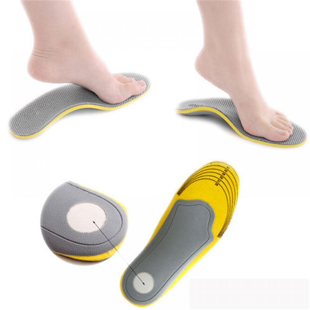 1 Paar 3D Premium Comfortabele Orthopedische Schoenen Inlegzolen Inserts Hoge Steunzool Pad Voor Vrouwen Mannen