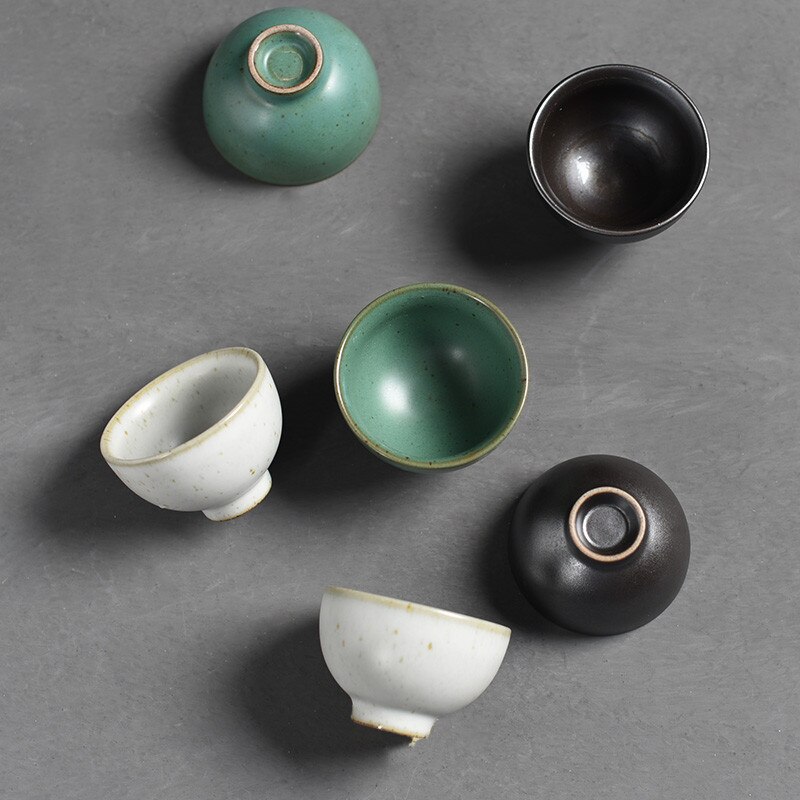 Ru Kiln Chinese Kung Fu Tea Set - Elegant Ceramic Collection
