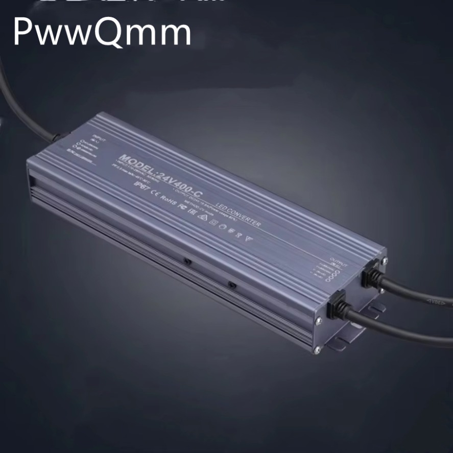 Vandtæt strømforsyning til belysningstransformator  ip67 ip68 ac220v til  dc 12v 24v -driver 100w 200w 300w 400w 500w udendørs adapter