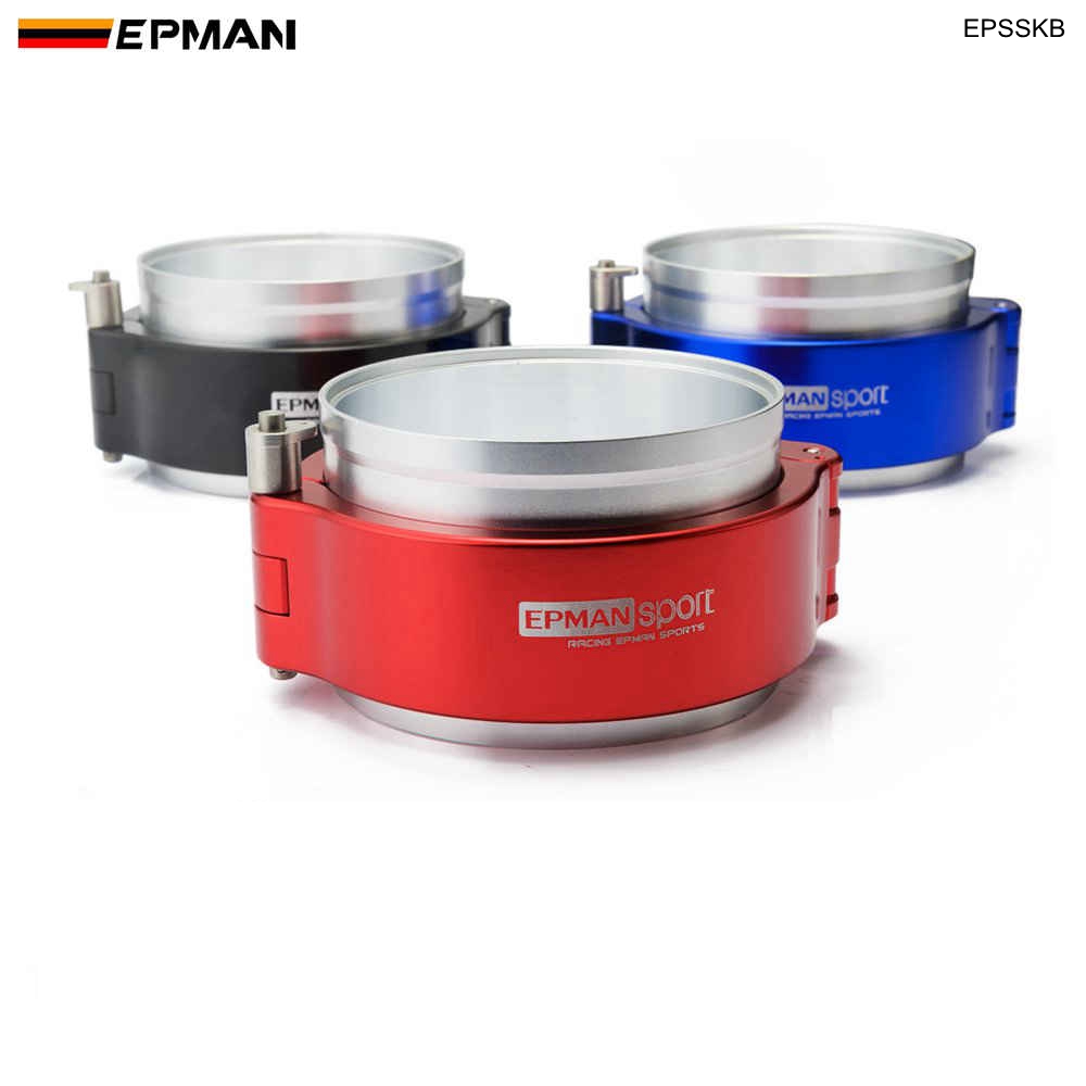 EPMAN Exhaust Quick Release HD V-band Clamp Clamp For Honda VF700 Interceptor Exhaust Pipes EPSS51KB EPSS63KB EPSS76KB-AF