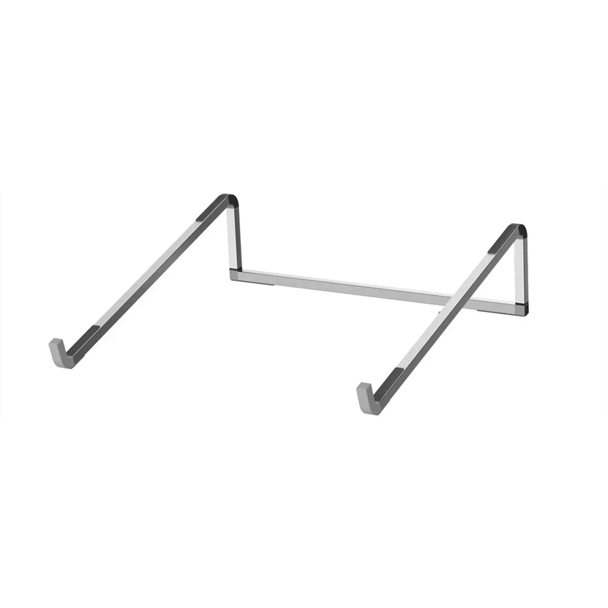 Portable Laptop Stand Aluminum Alloy Support Computer Bracket Ultra light Foldable Non-slip Notebook Holder for Macbook Air Pro: Silver