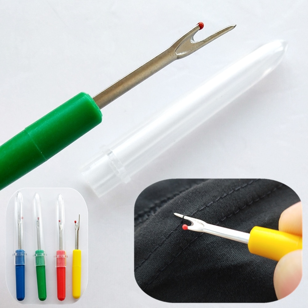 Pointed Stitches Removed Tool DIY Craft Thread Cutter Seam Ripper Cross Stitch Sewing Accessories Tools Safe Plastic Handle
