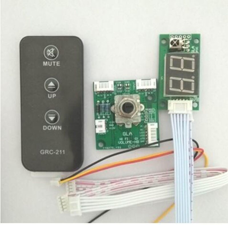 HIFI 4 channel 8 channel Remote volume control 2CH differential balance Digital Potentiometer W led Display FOR POWER Amplifier: 2 channel W LED