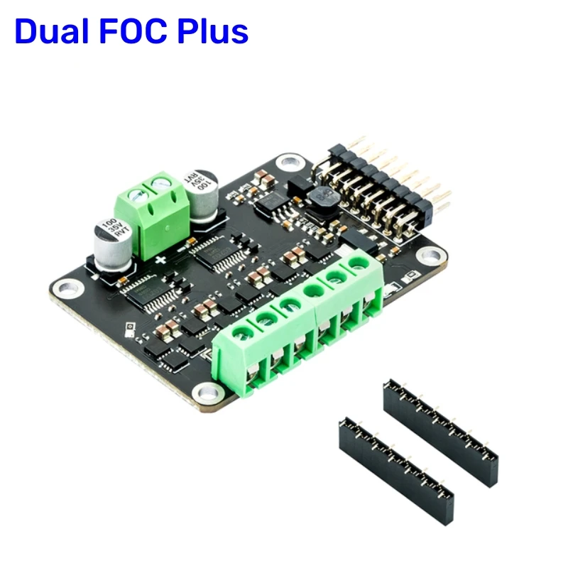 SimpleFOC Shield MKS DUAL FOC V3.2 BLDC servo stepper motor controller brushless motor driver board ESP32 develop card: Red