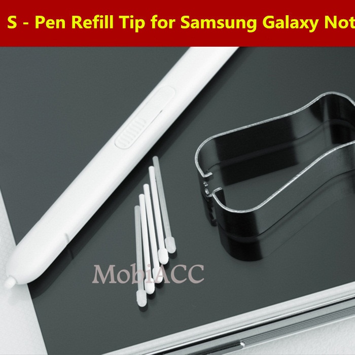 Originele Refill Tip voor Samsung Galaxy Note 5/4/3 Stylus Pen Vervanging Nib voor Samsung Galaxy Note rand met Clip