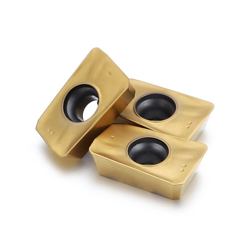 APMT1135 APMT1604 milling inserts tungsten carbide yellow coating cnc cutting tools BAP300R/400R holder facemill inserts