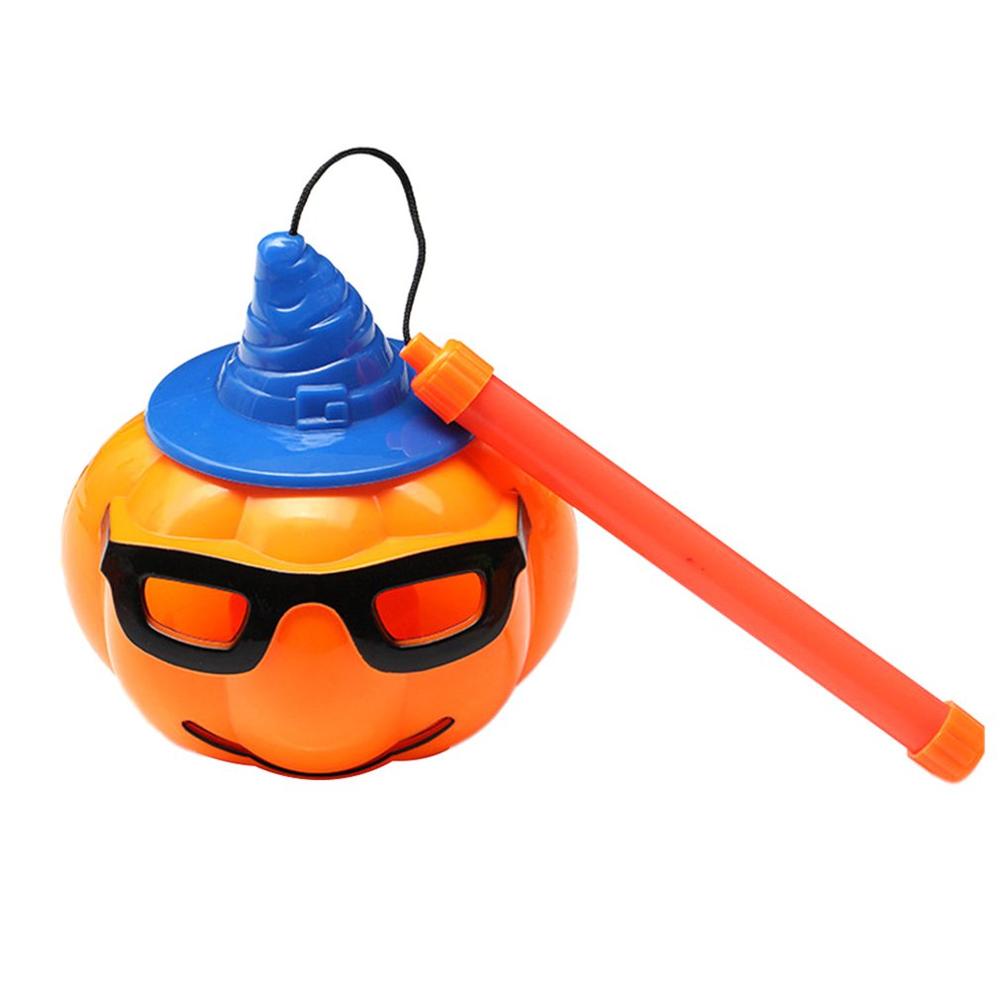 LED Kürbis Lampe Halloween Dekoration Handheld Hängen Musik Kürbis Lichter Laternen freundlicher Halloween Party Dekoration: A