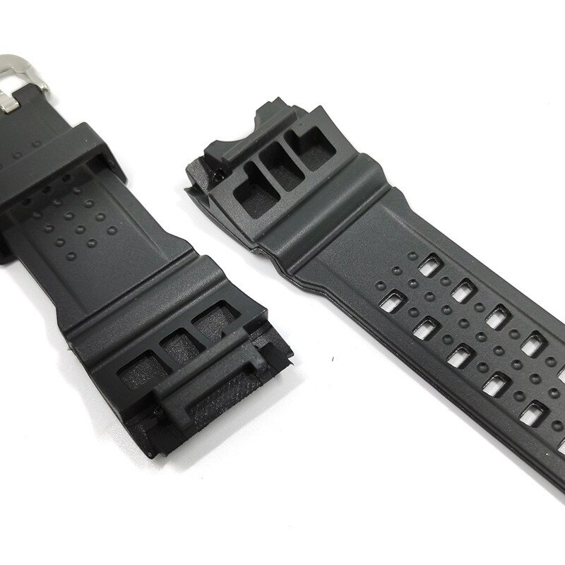 Strap for Casio G-SHOCK GWG-1000GB Black Silicone Watch Band Men Sport Waterproof Wrist Bracelet Accessories for GWG-1000-1A