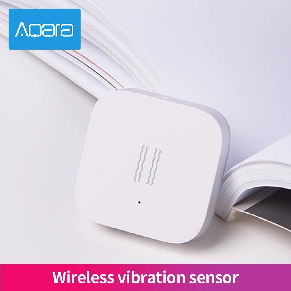 Aqara Smart Vibration Sensor Zigbee Motion Shock Sensor Detection Alarm Monitor Built In Gyro For Home Safety For xiaomi MI home: 1pcs Shock Sensor