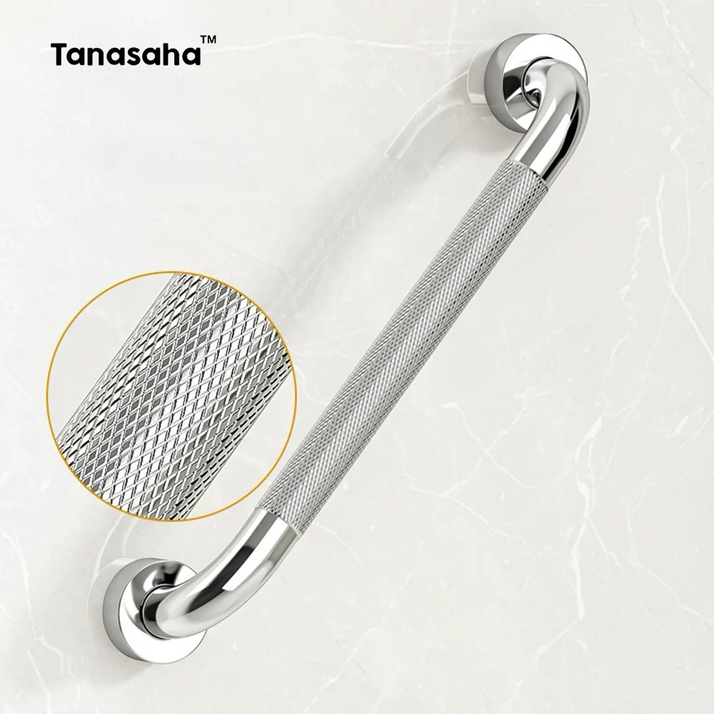Stainless Steel Grab Bar Anti Slip Shower Safety Support Handle Bathroom Tub Toilet Handrail Prevent Falls Bathroom Fixture