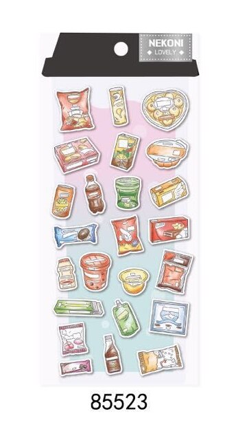 1 st söt tecknad dagbok planerare dekorativa mobila klistermärken scrapbooking hantverk brevpapper klistermärken: 85523