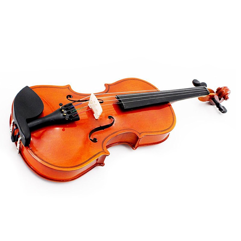 Size 1/2 Natural Violin Basswood Steel String Arbor Bow for Kids Beginners: Default Title