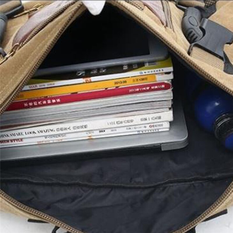 Large Capacity Men's Backpack Travel Bag Sports Casual Canvas Backpacks For Male Mutifunctional Out Door Bags School Bags Pack