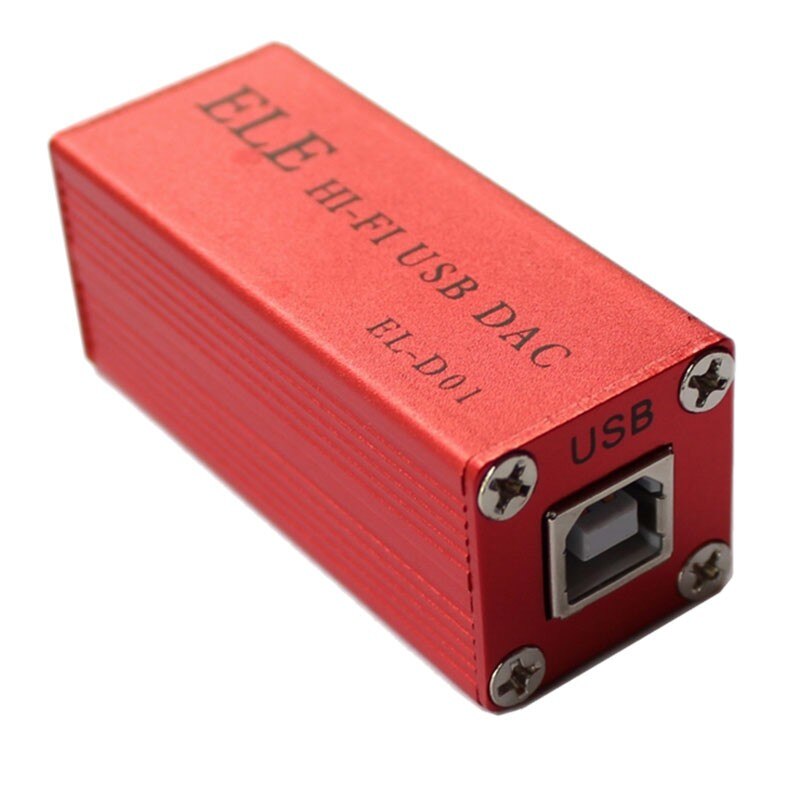 Tzt Ele EL-D01 Mini Hifi Usb Originele PCM2704 Dac Board Kaart Met Elna Condensator