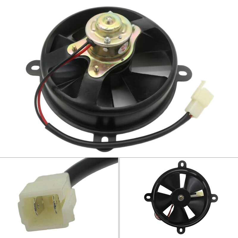 Naroote 12V Hoge Efficiëntie Motorfiets Radiator Koelventilator Naroote 12V Hoge Efficiëntie Motorfiets Radiator Koelventilator