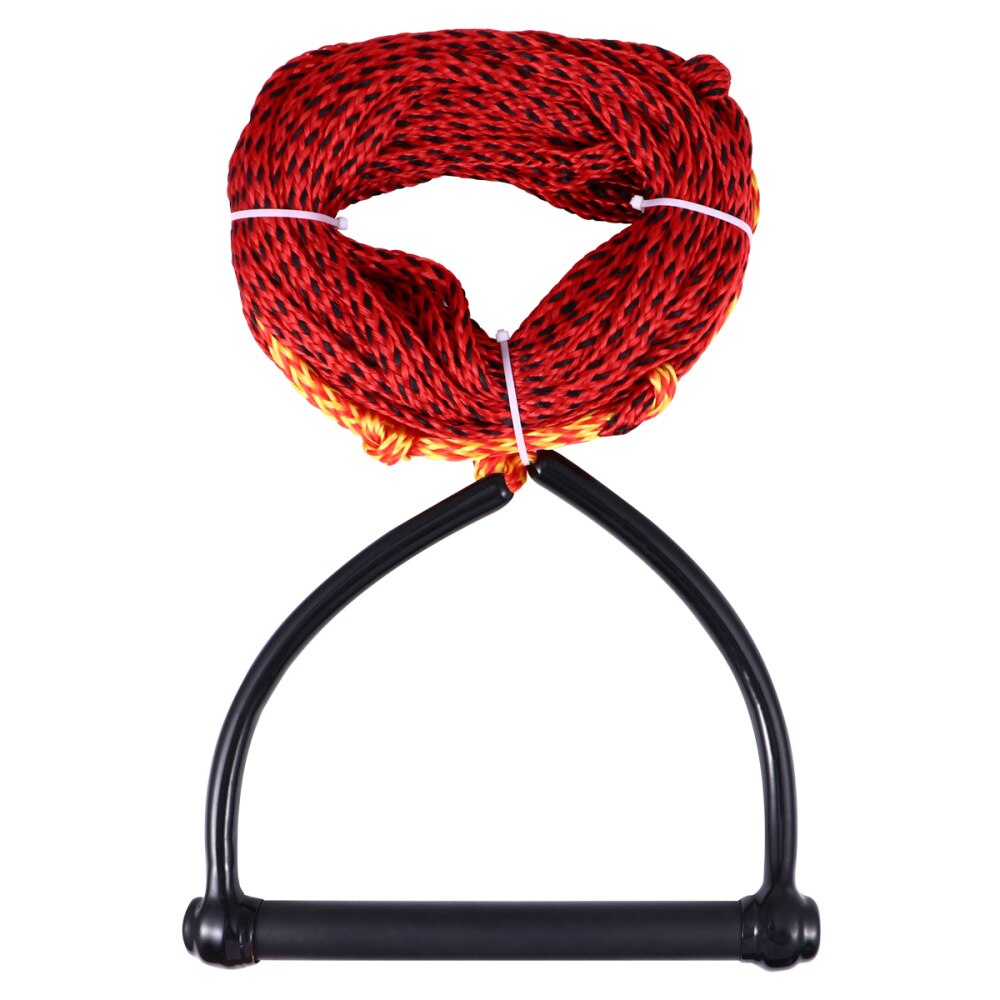 Black Handle Water Ski Rope 1-Section Wakeboard Kneeboard Rope for Boating