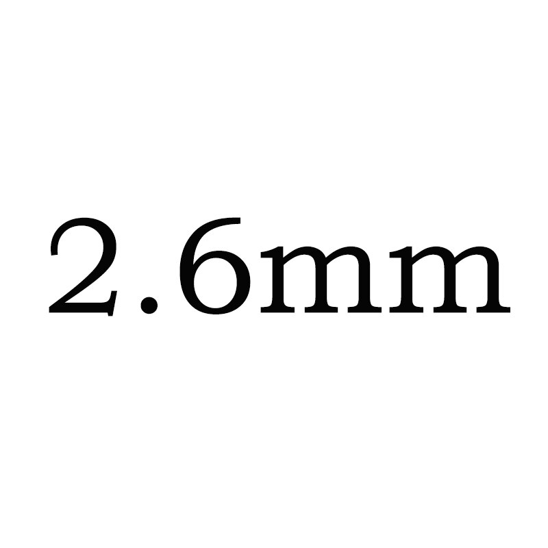 1000 Pcs Aaaaa Grade Ronde Witte Zirconia Steen Losse Cz Stenen Brilliant Synthetische Edelstenen Kralen Voor Sieraden Maken 0.6 ~ 7.5 Mm: 2.6mm 1000pcs