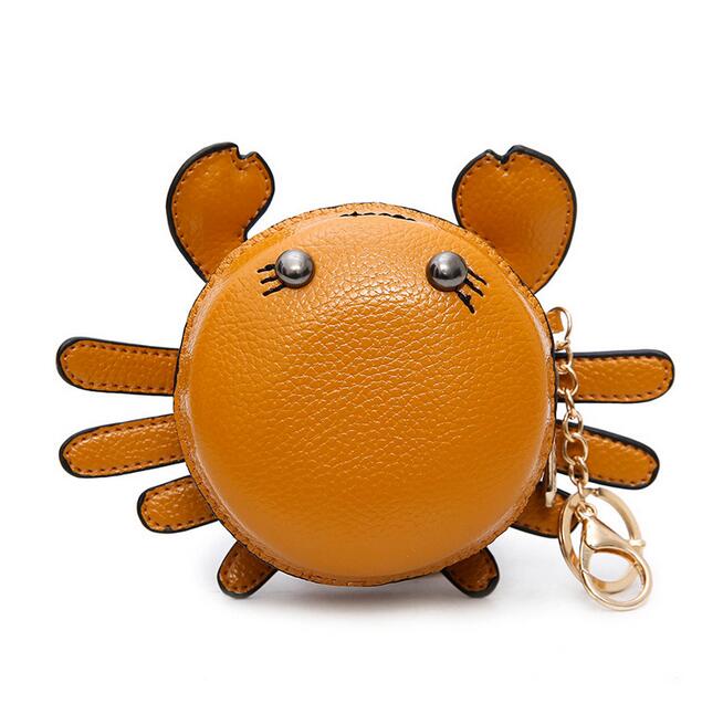 Mode persoonlijkheid vrouwelijke pakket PU leer Vrouwen tas Kleine krab mini sleutel geval Portemonnee Riem kleine tas