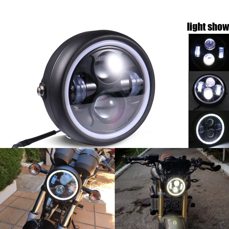 Motorcycle LED lamp headlight