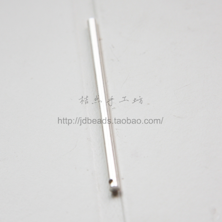 Solid Brass Long Round Bar - Stick 3x80mm (2036C): Red