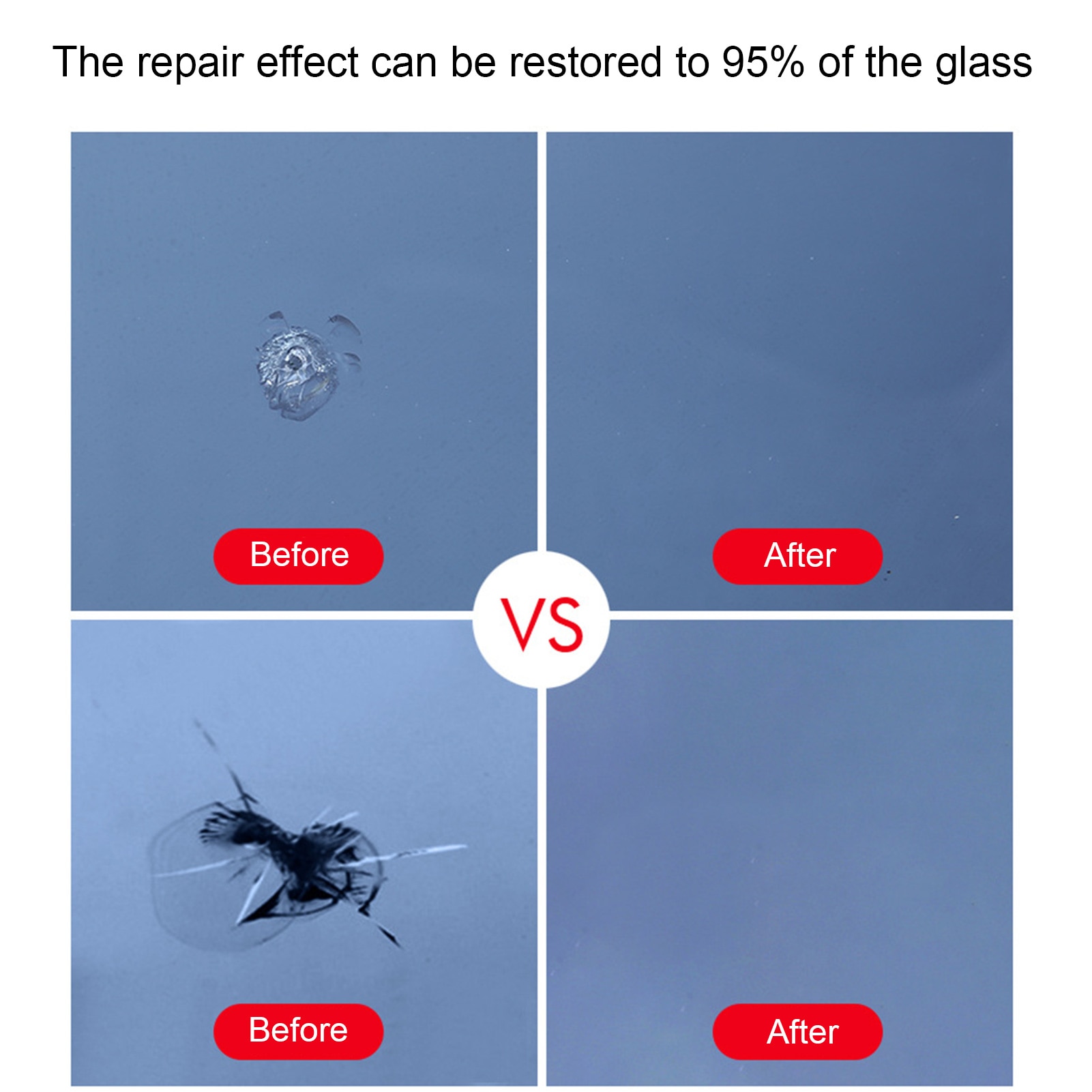 Windshield Repair Kit Auto Windshield Crack Repair Resin Tool Car Glass Repair Fluid Front Windshield Scratch Crack Repair Agent