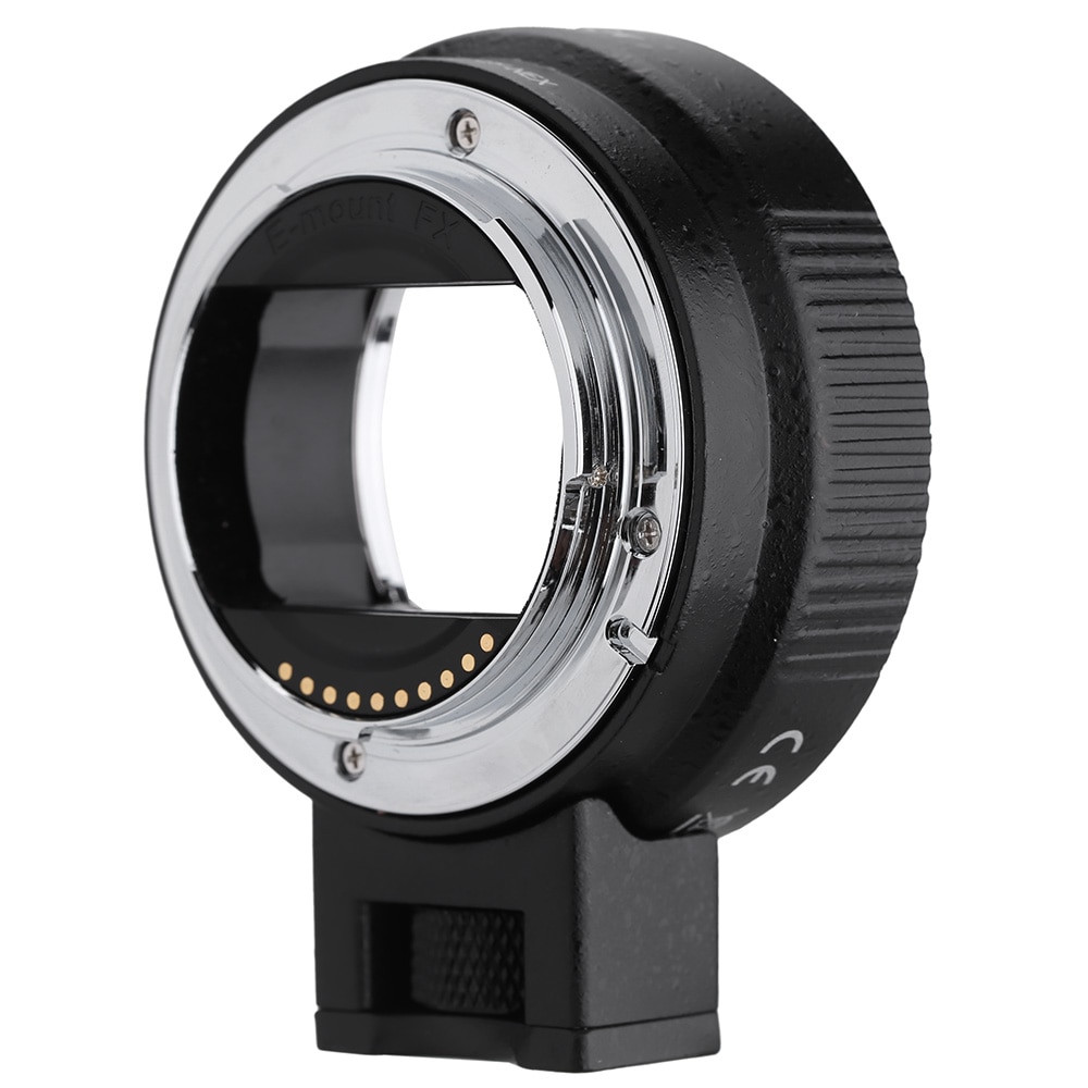 Andoer EF-NEXII Auto Focus AF Lens Adapter Ring Anti-Shake for Canon EF EF-S Lens to use for Sony NEX E Mount Camera Full Frame