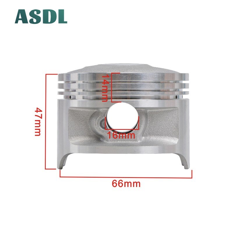 For DR200 DF200 GS200 DR DF GS 200 Piston 66mm 66.25mm 66.50mm 66.75mm 67mm