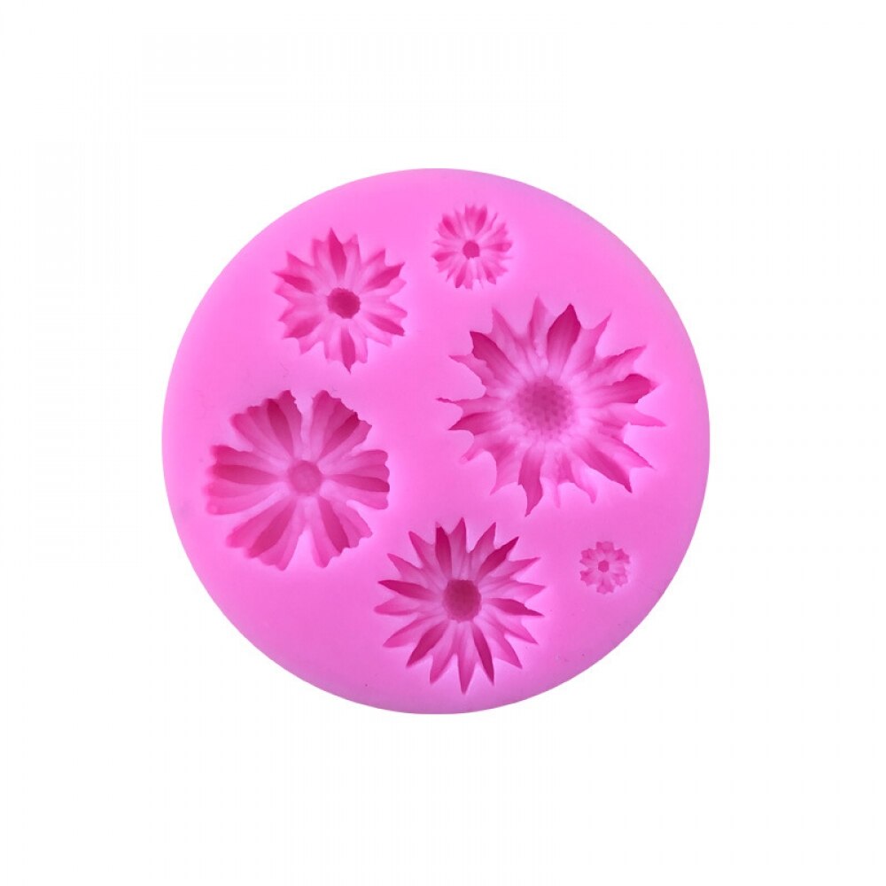 Rose Flowers Silicone Mold Cake Chocolate Gumpaste Molds Wedding Cake Decorating Tools Fondant Candy Clay Cake Baking Moulds: A