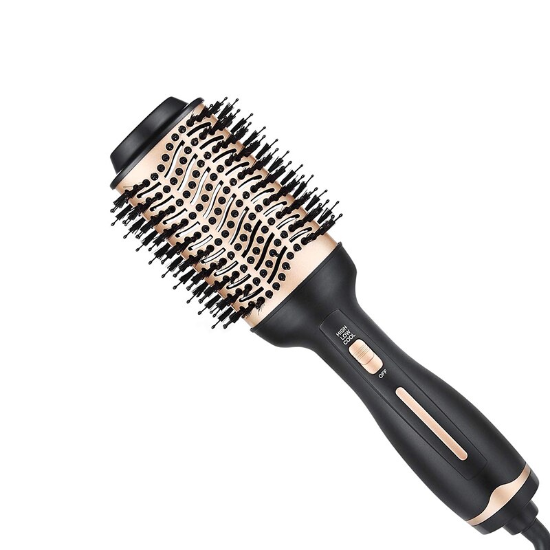 Air brush hårfön borste hårfön volumizer anti-skållnings negativ jonisk plattång borste salong fön