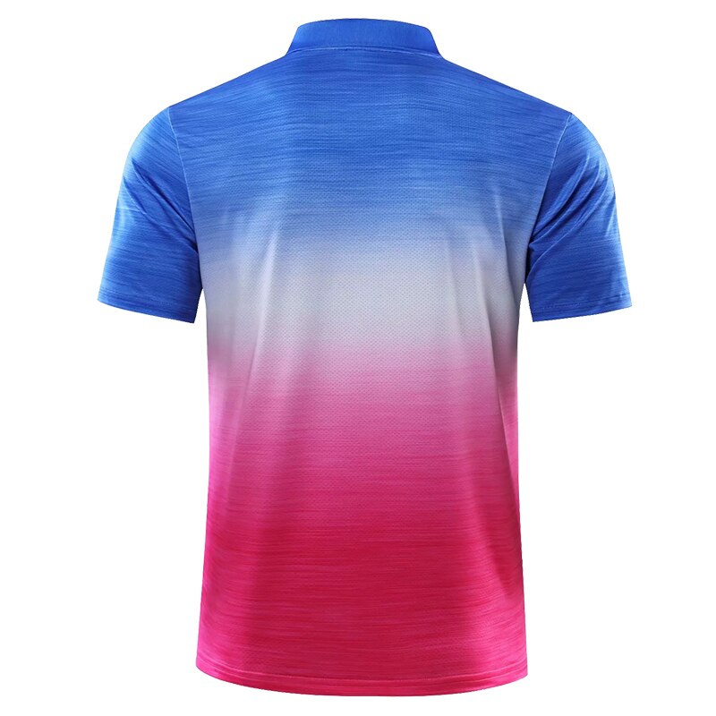 Män kvinnor kortärmade golfbordtennisskjortor löpning slim fit toppar t-shirts gym sportkläder badmintonskjorta kläder
