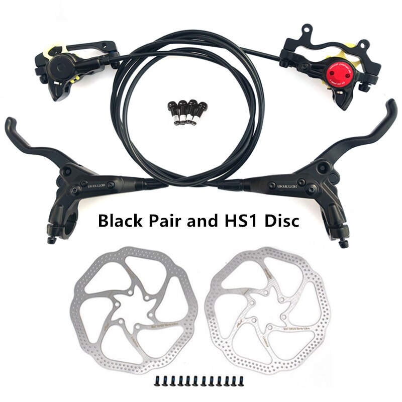 AKANTOR MTB bicycle hydraulic disc brake caliper retrofit kit disc brake beyond BR-MT200 added G3/HS1 160mm disc brand original: Pair and HS1 Disc