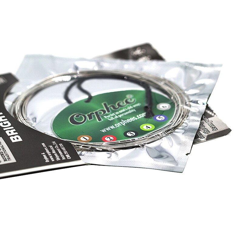 Orphee 10 ensemble cordes de guitare professionnelles en alliage de Nickel plaqué cordes de guitare électrique remplacement