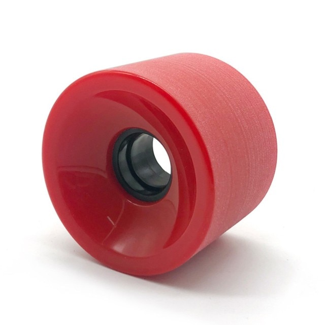 4pcs Skateboard Longboard Wheels 70mm 80A Matte Longboard Skateboard Wheels Set Road Skate Pro Action Motion Wheels 70*51mm: Red