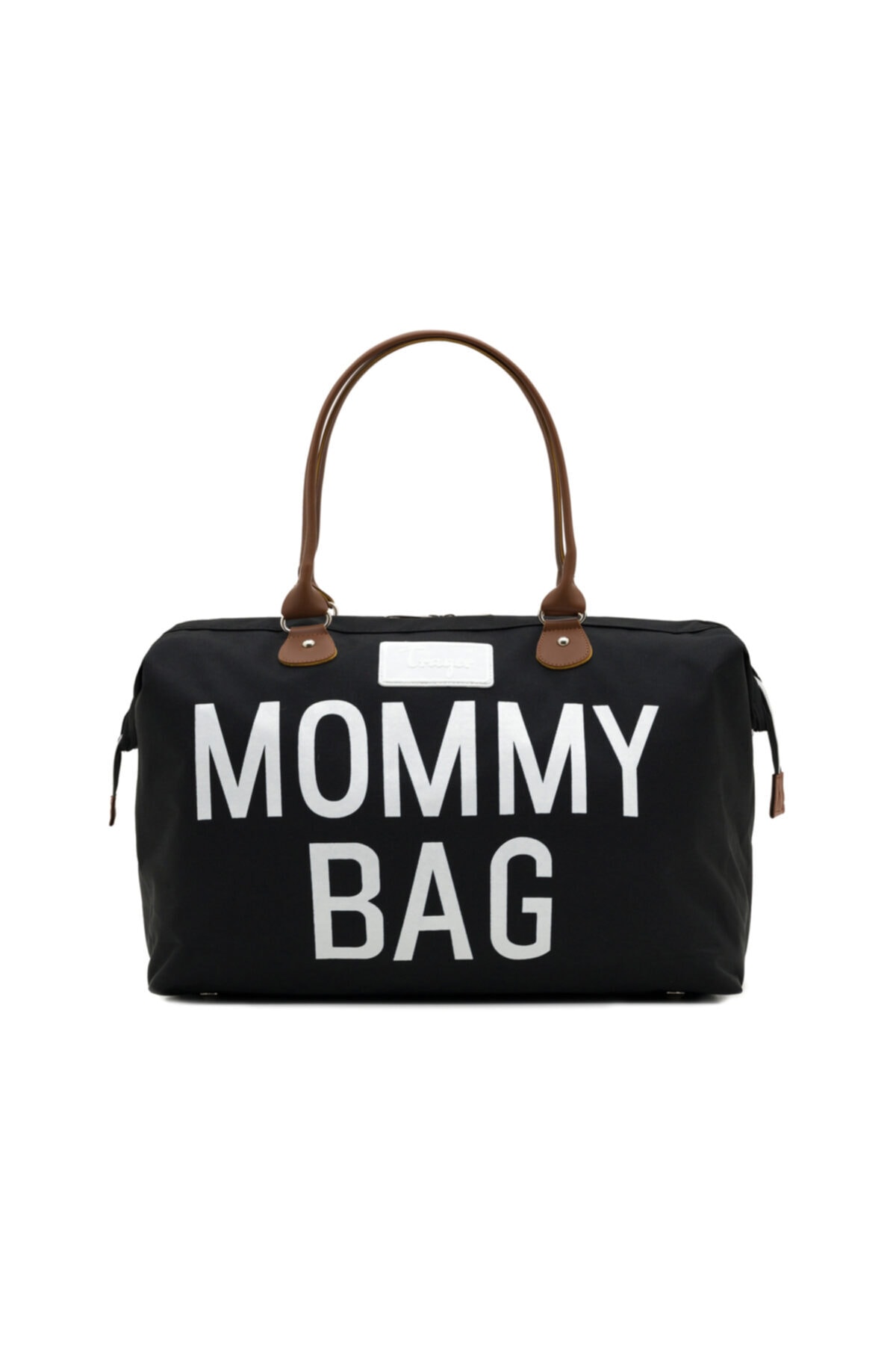Baby Tote Bag For Mothers Nappy Maternity Diaper Mommy Bag Storage Organizer Changing Carriage Babycare Backpack: Black