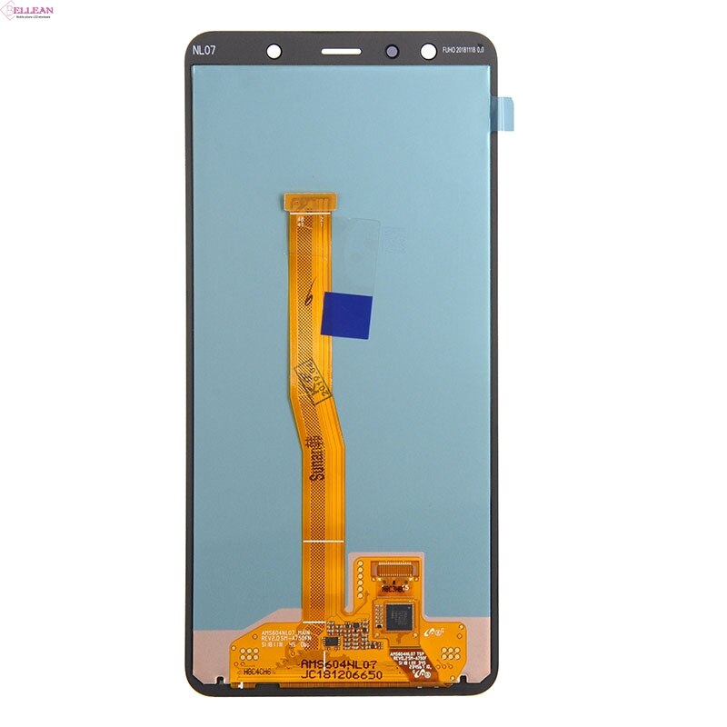 Hh Amoled A7 Lcd Voor Samsung Galaxy A750 Lcd SM-A750F/Ds A750FN Display Touch Screen Digitizer Vergadering 1Pcs