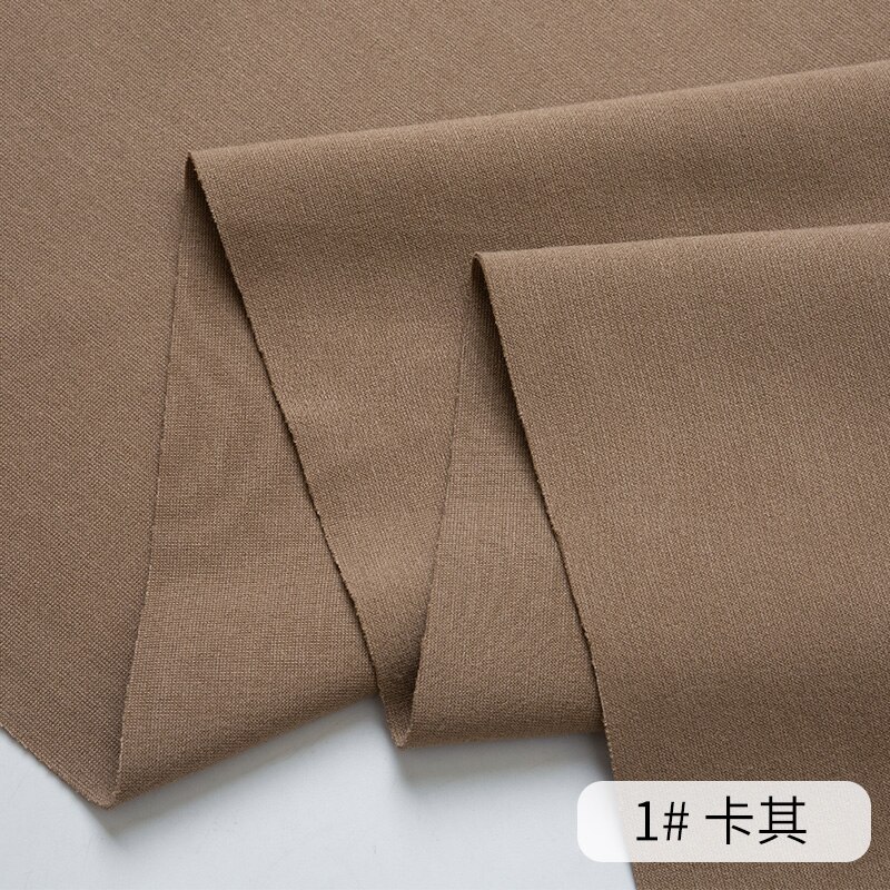 Bred 62 " bomuldspandex materiale høj elastisk side to vejs stretch strik stof t-ærmet hættetrøje kjole nederst skjorte bukser stof: Nr. .1