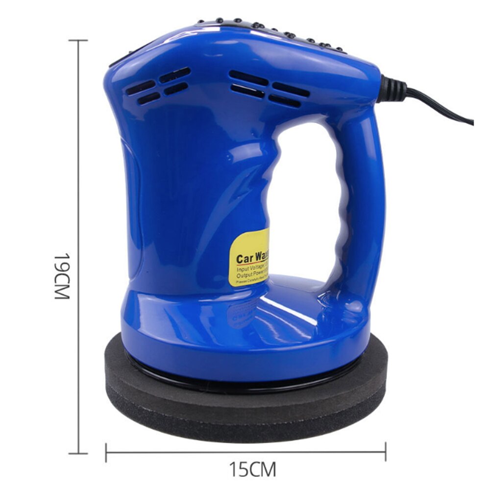 Máquina pulidora de coche DC12V 80W, herramienta eléctrica de alta velocidad, pulidora de cera 150x150x200mm