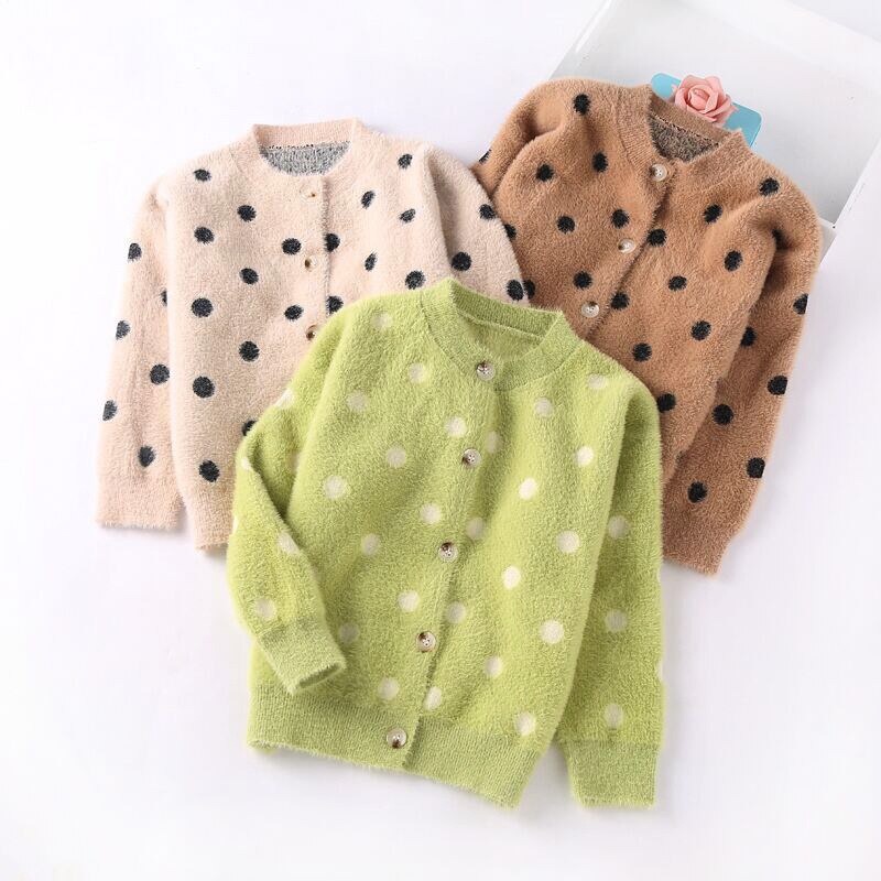 mädchen Winter zur Seite fahren Für freundlicher Punkt Strickjacke Art Herbst Blumen- zur Seite fahren Kleid Mädchen Kleidung 3 4 5 6 7 8 9 10 jahr alt
