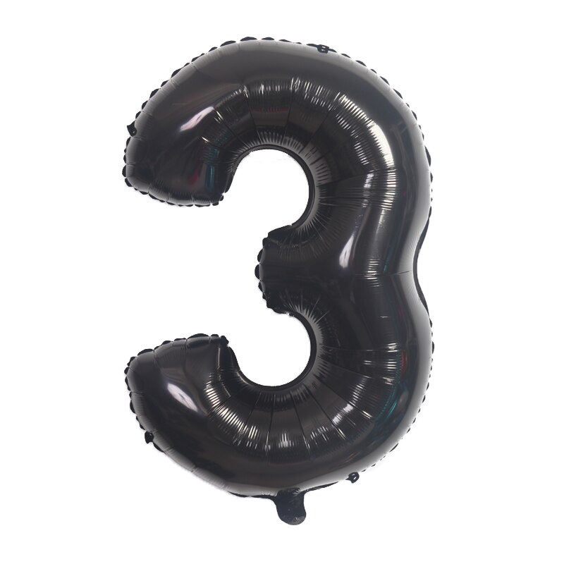Panda Karikatur Ebene Folie Ballon freundlicher Geburtstag Party Dekoration Baby Dusche freundlicher spielzeug Letax ballons globos Helium Ball: 32Zoll Nummer 3